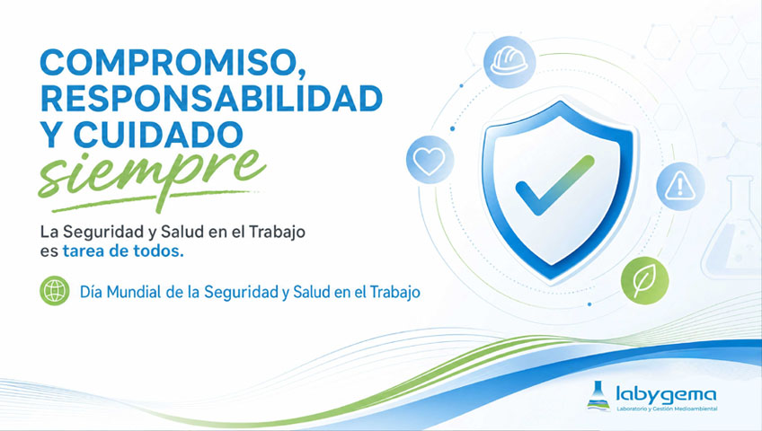 Cartel Día Mundial Seguridad y Salud Laboral