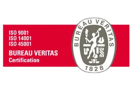 Certificación Bureau Veritas ISO 9001 14001 45001