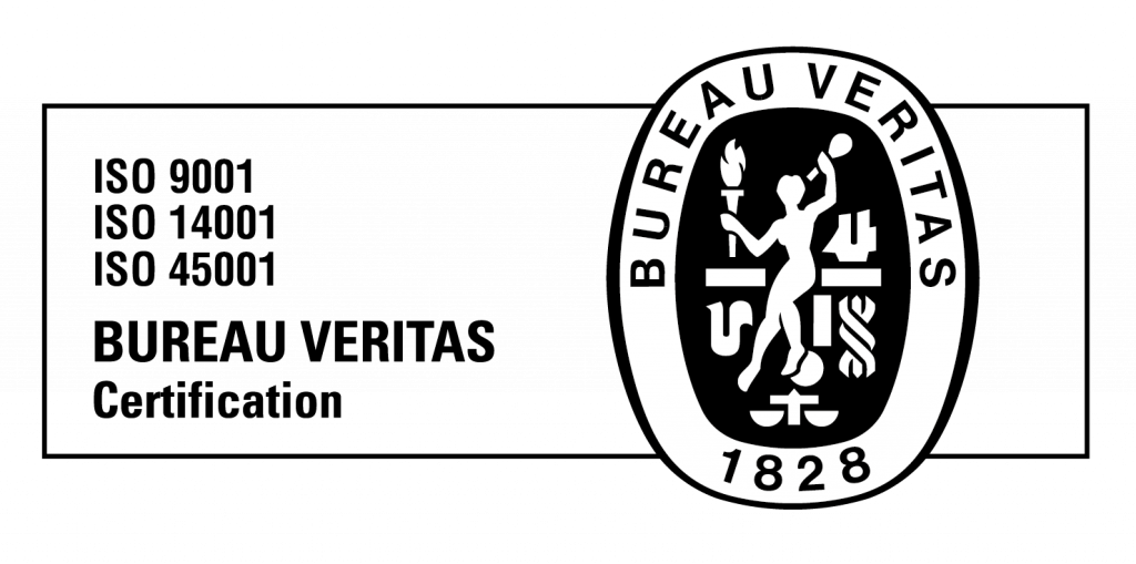 Certificación Bureau Veritas ISO 9001, 14001 y 45001